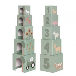 JABADABADO Stohovací kostky Farma