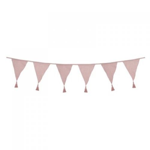 JABADABADO Textilní vlajky růžové