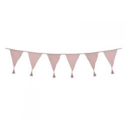 JABADABADO Textilní vlajky růžové