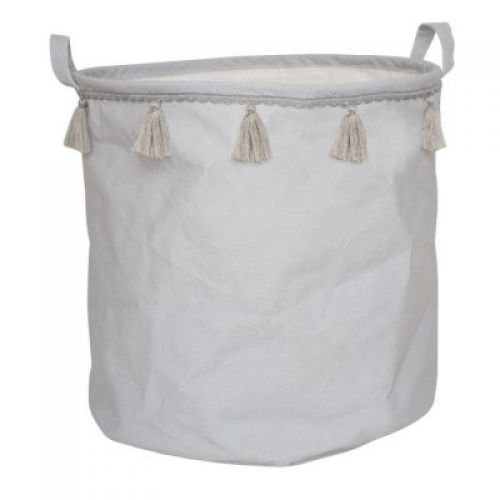 JABADABADO Úložný koš šedý