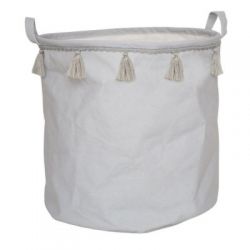 JABADABADO Úložný koš šedý