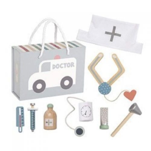 JABADABADO Lékařský kufřík stříbrný