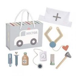 JABADABADO Lékařský kufřík stříbrný