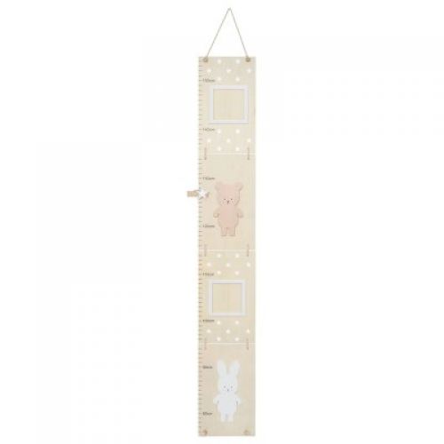 JABADABADO Dětský metr na zeď Teddy & Bunny