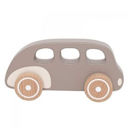 JABADABADO Retro autobus hnědý