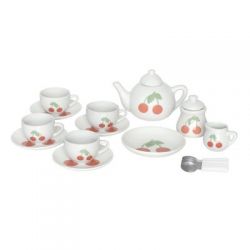 JABADABADO Porcelánový čajový set Třešeň