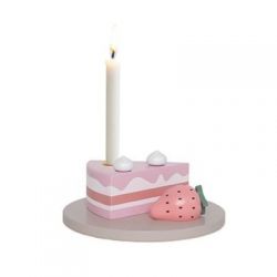 JABADABADO Stojan na svíčku Jahodový dort