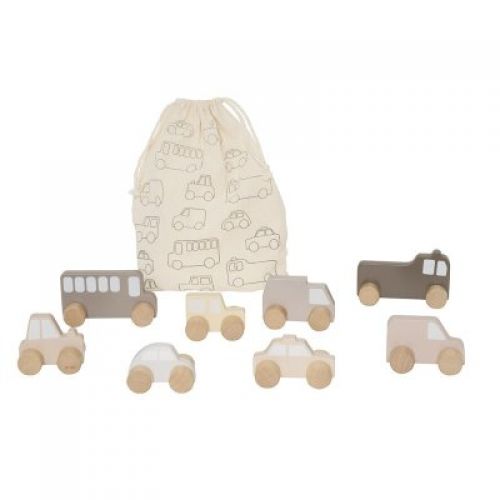 JABADABADO První autíčka Nature 8 ks