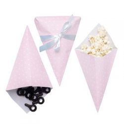 JABADABADO Kornout na sladkosti 8 ks růžový