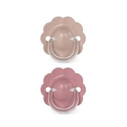 SUAVINEX | Dudlík SX PRO fyziologický 2 KS WONDERLAND NEW 6/18M - starorůžový + růžový