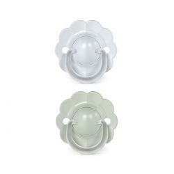 SUAVINEX | Dudlík SX PRO fyziologický 2 KS WONDERLAND NEW 0/6M - modrý + zelený