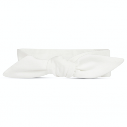 Moniel Dětská čelenka White bílá 0-24 měsíců