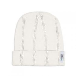 LODGER Čepička Pointelle Cream vel. 0 - 6 měsíců