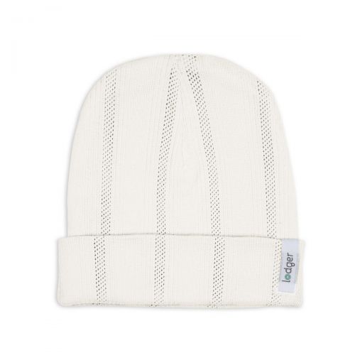 LODGER Čepička Pointelle Cream vel. 0 - 6 měsíců