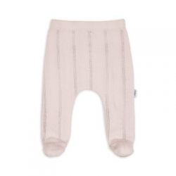 LODGER Tepláčky novorozenecké Pointelle Powder vel. 50