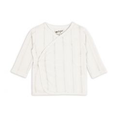 LODGER Zavinovací kabátek Pointelle Cream vel. 62