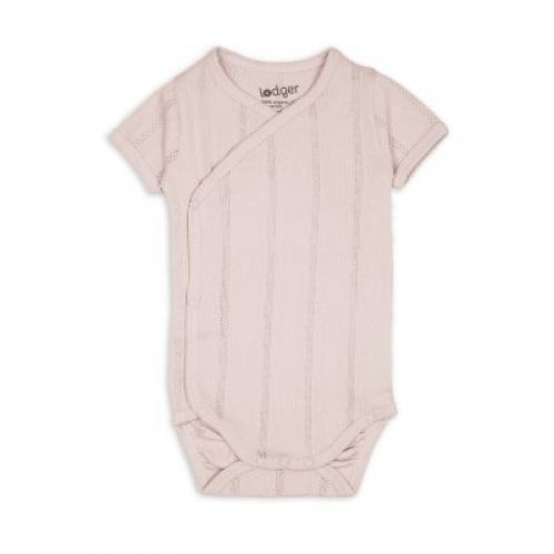 LODGER Body s krátkým rukávem Pointelle Powder vel. 56