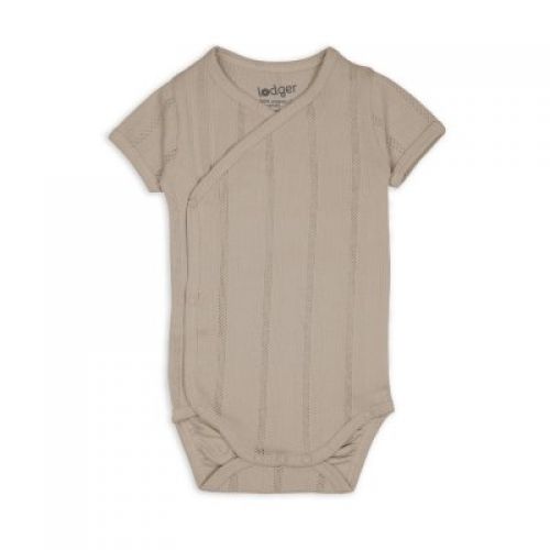 LODGER Body s krátkým rukávem Pointelle Shell vel. 62