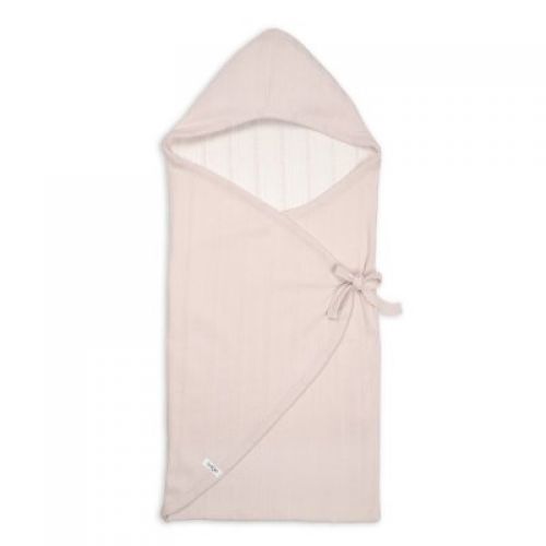 LODGER Wrapper Newborn Pointelle Powder