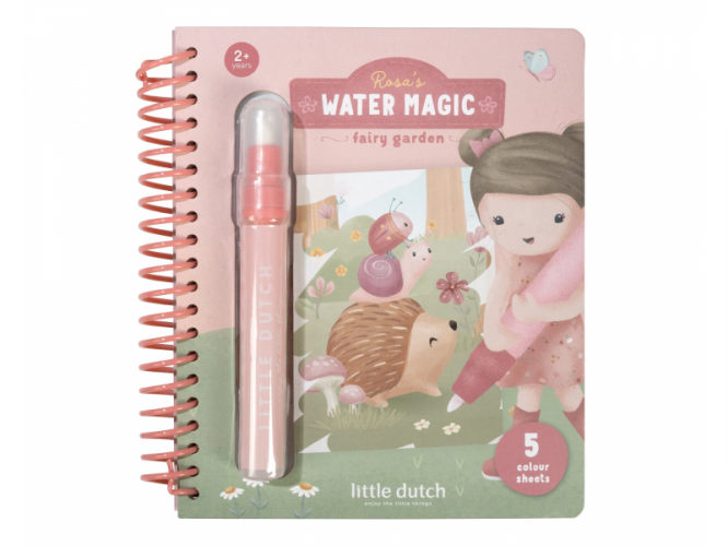 Kníha kouzlení s vodou Rosa Fairy Garden
