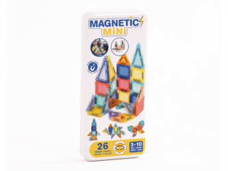 Magnetická stavebnice mini 26 ks