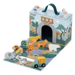 FREEON Free2Play Skládací domeček se zvířátky