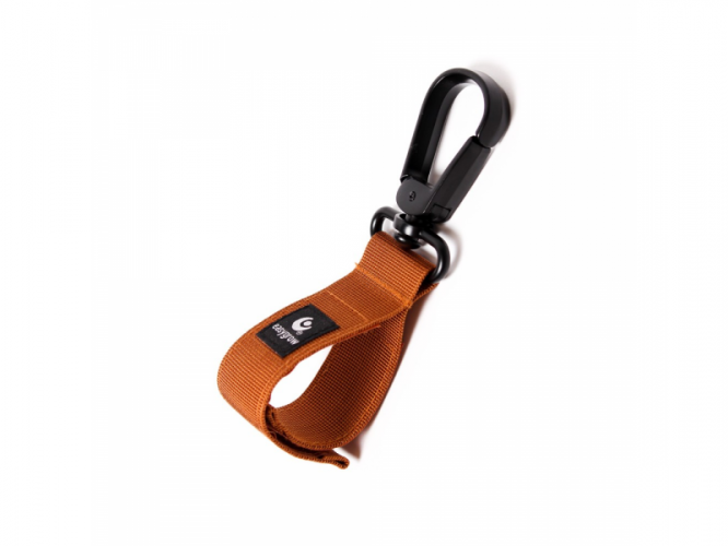 Úchyt velký pro zavěšení tašky na kočárek Brown