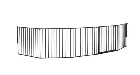 BabyDan Prostorová zábrana Flex XXL černá 90-350 cm