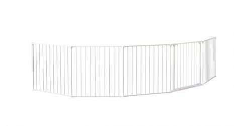 BabyDan Prostorová zábrana Flex XXL bílá 90-350 cm
