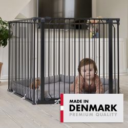 BabyDan Univerzální ohrádka Carl Pentagon Playpen, černá