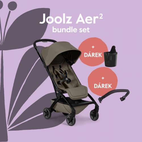 Kočárek Joolz Aer2 BUNDLE SET Hazel brown