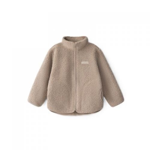 LEOKID Fleecová bunda Theo Almond Milk vel. 110