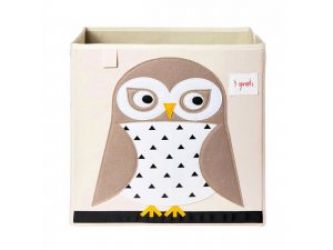 3 SPROUTS Úložný box Owl White