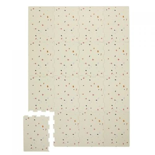 3 SPROUTS Pěnová hrací podložka Terrazzo/Cream new