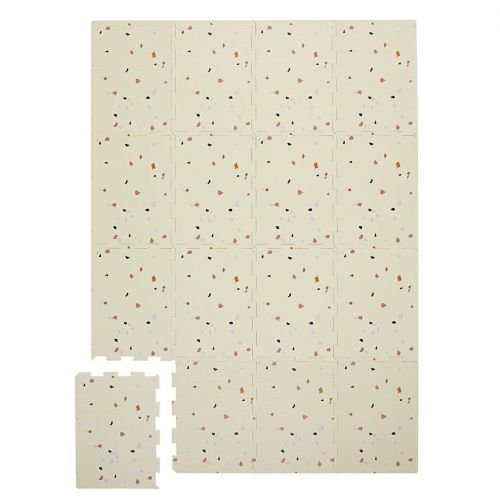 3 SPROUTS Pěnová hrací podložka Terrazzo/Cream new