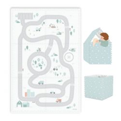 PLAY AND GO Tiloo EEVAA Podložka na hraní a domeček Road