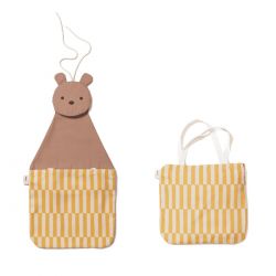 PLAY AND GO Toto Nástěnný organizér a taška Bear