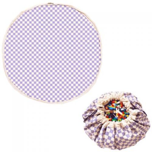 PLAY AND GO Noomad original Vak na hračky Vichy Purple