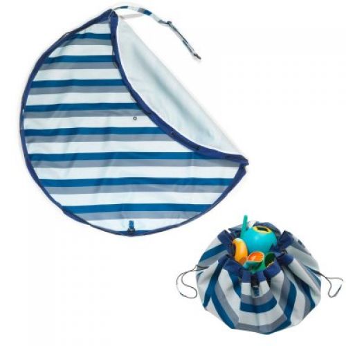 PLAY AND GO Noomad Vak na hračky Outdoor Blue/Green Stripes