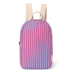 Studio Noos Poplin Mini Backpack Batůžek Raspberry Striped
