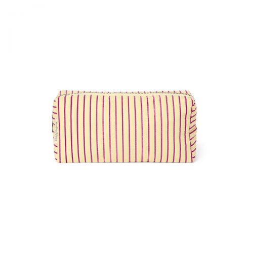 Studio Noos Poplin Pouch Kabelka Butter Yellow Striped