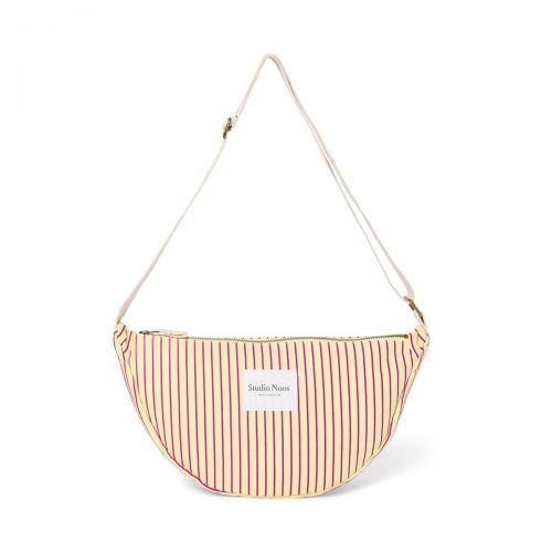 Studio Noos Poplin Adult Fanny Kabelka Butter Yellow Striped