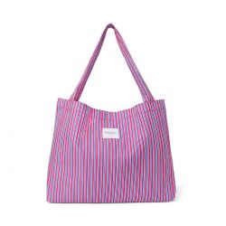 Studio Noos Poplin Mom Bag Rasberry Striped