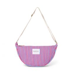 Studio Noos Poplin Adult Fanny Kabelka Raspberry Striped