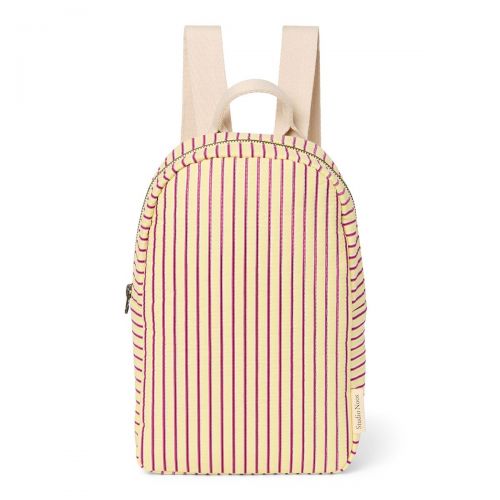 Studio Noos Poplin Mini Backpack Batůžek Butter Yellow Striped