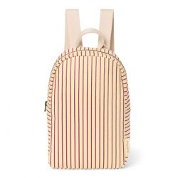 Studio Noos Poplin Mini Backpack Batůžek Butter Yellow Striped