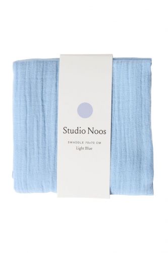 Studio Noos Swaddle Zavinovačka Print Medium Light Blue
