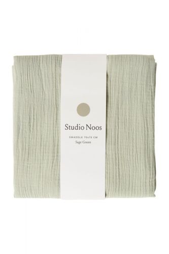 Studio Noos Swaddle Zavinovačka Print Medium Green