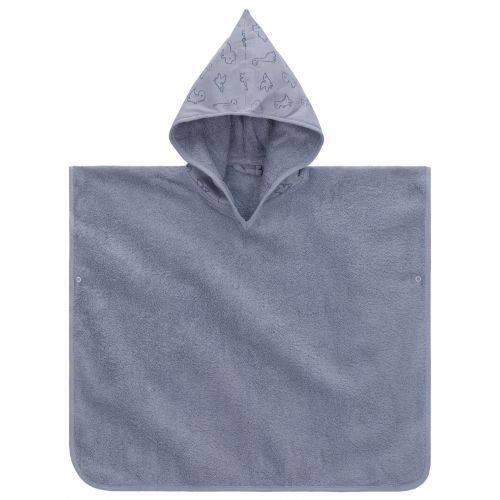 Fillikid dětské pončo dino blue