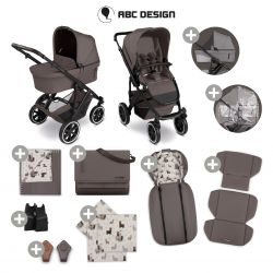 Kočárek ABC Design Salsa 5 Air Starter Set marron